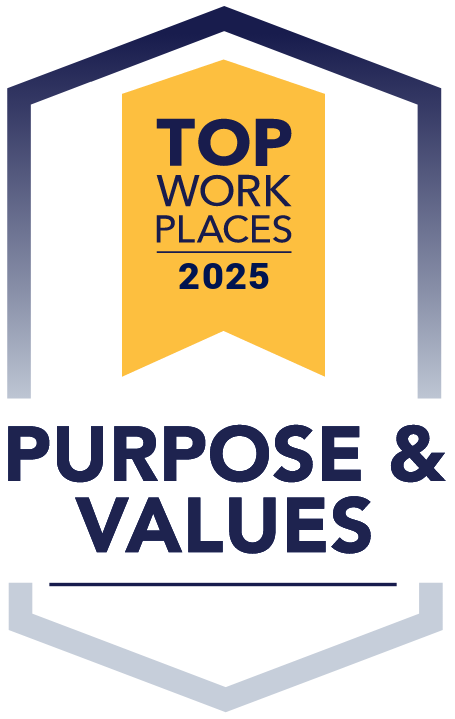 Top Work Places 2025 Purpose & Values